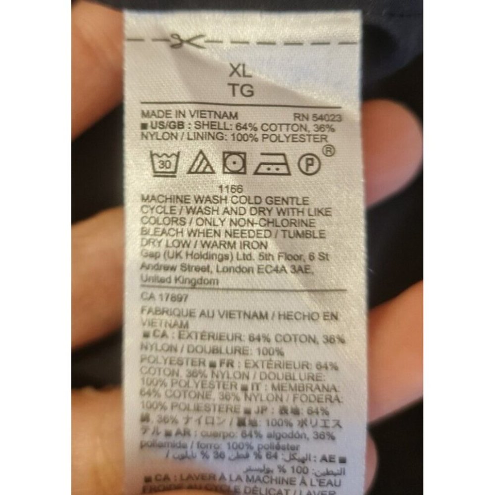 Gap Black Floral Lace Basic Blouse Pullover Crew … - image 6